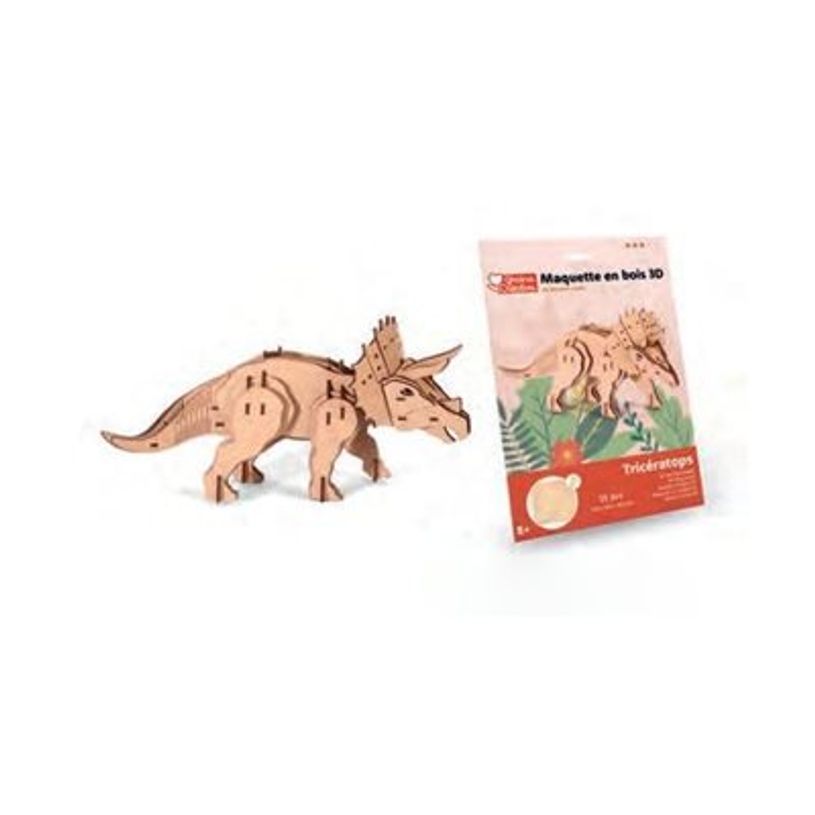 3532436509354-Maquette bois 3D - Triceratops - 55 pièces-P_405235332_1-5