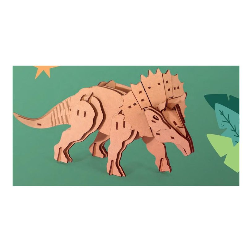 3532436509354-Maquette bois 3D - Triceratops - 55 pièces-P_405235332_3-3