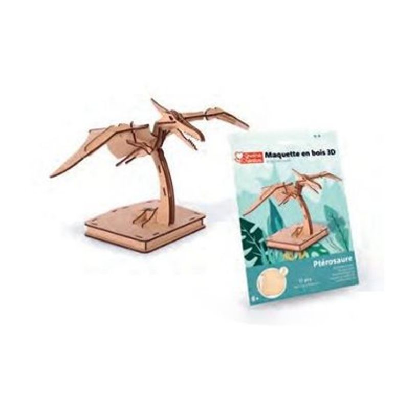3532436509361-Maquette bois 3D - Pterosaure - 31 pièces-P_405235333_1-3