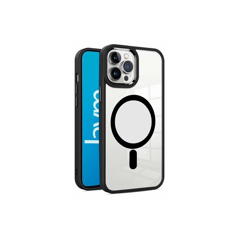 3701263529150-JAYM - Coque de protection pour téléphone portable - compatibilité avec MagSafe - polyuréthann-P_405235439_3-0