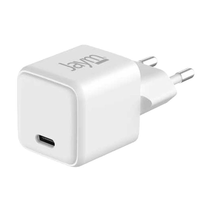 3701263527088-JAYM - Adaptateur secteur - compact, rapide, GaN, certifié GRS - 25 W - blanc-P_405235445_4-2