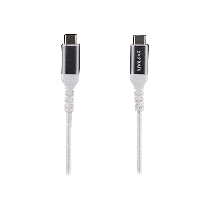 3303170118092-T'nB iClick - Câble  USB-C -  2 m -  blanc-P_405235447_1-0