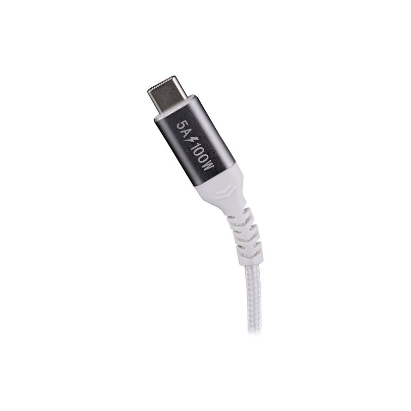 3303170118092-T'nB iClick - Câble  USB-C -  2 m -  blanc-P_405235447_2-3