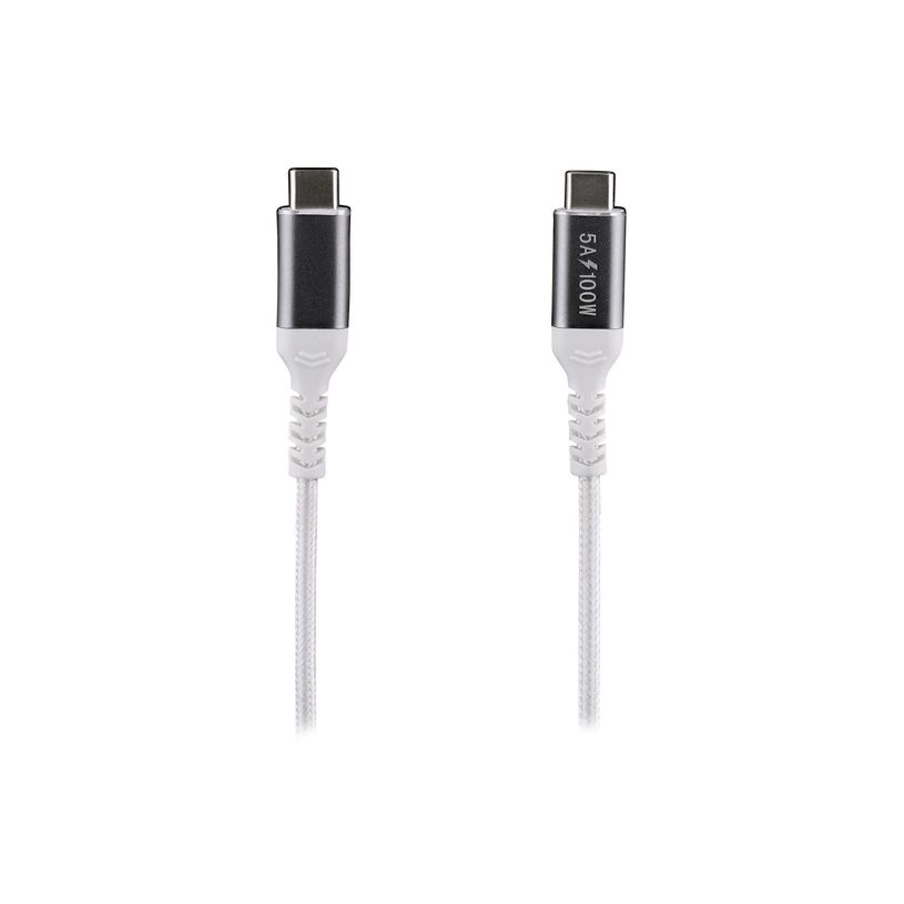 3303170118092-T'nB iClick - Câble  USB-C -  2 m -  blanc-P_405235447_3-2
