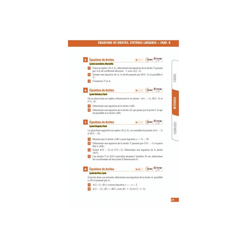 9782095038618-Maths Seconde - Programme 2024-2025 - Les vrais exos du BAC - + de 100 exercices avec corrigés détaillés - par Erick -P_405235469_7-6