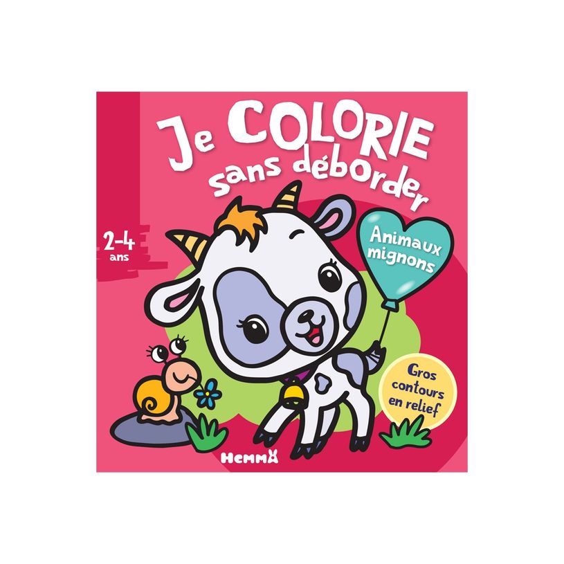9782508051777-Je Colorie Sans Déborder 2 / 4 ans - Animaux mignons - Vol. 55 - par Piette Nadine-P_405235481_1-0