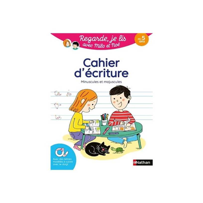 9782095029951-Cahier d'écriture - Regarde, je lis avec Mila et Noé - par Battut Eric, Gribouille Mary-P_405235521_3-2