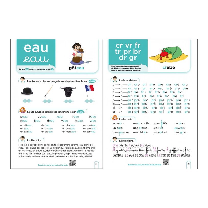 9782095029913-Méthode de lecture syllabique - Regarde, je lis avec Mila et Noé - par Battut Eric, Gri-P_405235522_10-7
