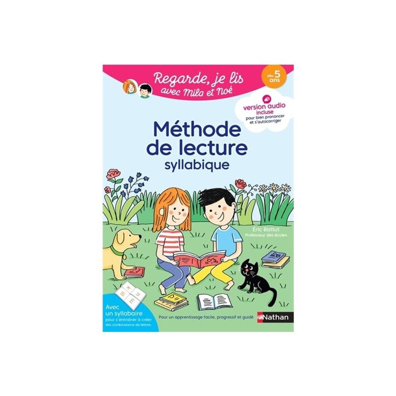 9782095029913-Méthode de lecture syllabique - Regarde, je lis avec Mila et Noé - par Battut Eric, Grib-P_405235522_7-5