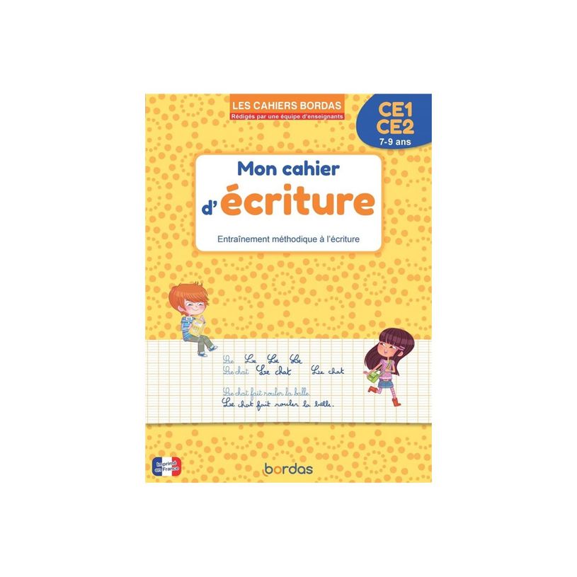 9782047406977-Les cahiers Bordas - Mon cahier d'écriture CE1 / CE2 - par Guyonnet Marcel-P_405235538_2-0