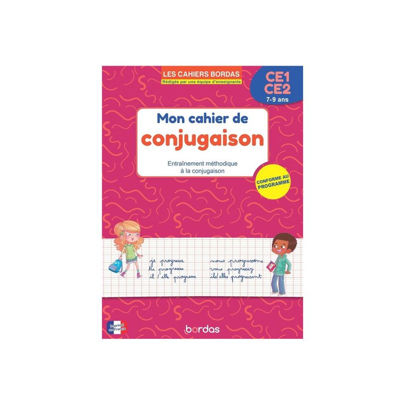 9782047406939- Les cahiers Bordas - Mon cahier de conjugaison CE1 / CE2-P_405235540_2-0
