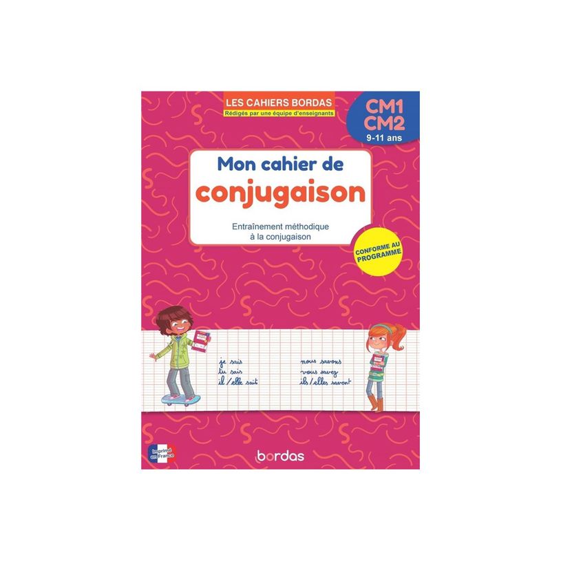9782047406946-Les cahiers Bordas  - Mon cahier de conjugaison CM1 / CM2 - par Zaba Thierry, Charles Alai-P_405235541_2-0