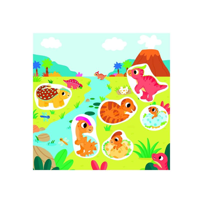 9782324032400-Grund - Adhésif décoratif - 25 pièces - dinosaure-P_405235548_3-2