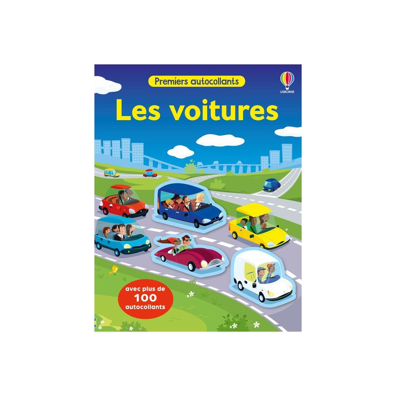 9781805079439-Les voitures - Premiers autocollants - par Tudhope Simon - livre d'activités-P_405235559_1-0