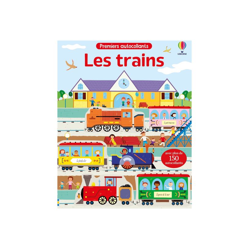 9781805315698-Les trains - Premiers autocollants - par Taplin Sam - livre d'activités-P_405235560_1-0