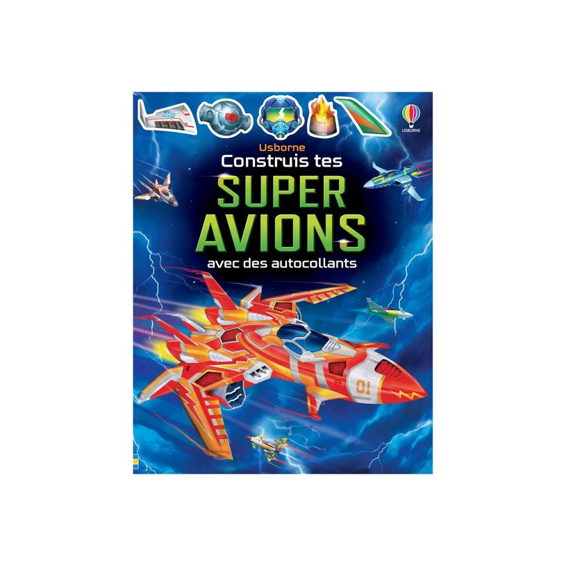9781805073932-Construis tes super avions - Construis… avec des autocollants - par Tudhope Simon - livr-P_405235563_1-0