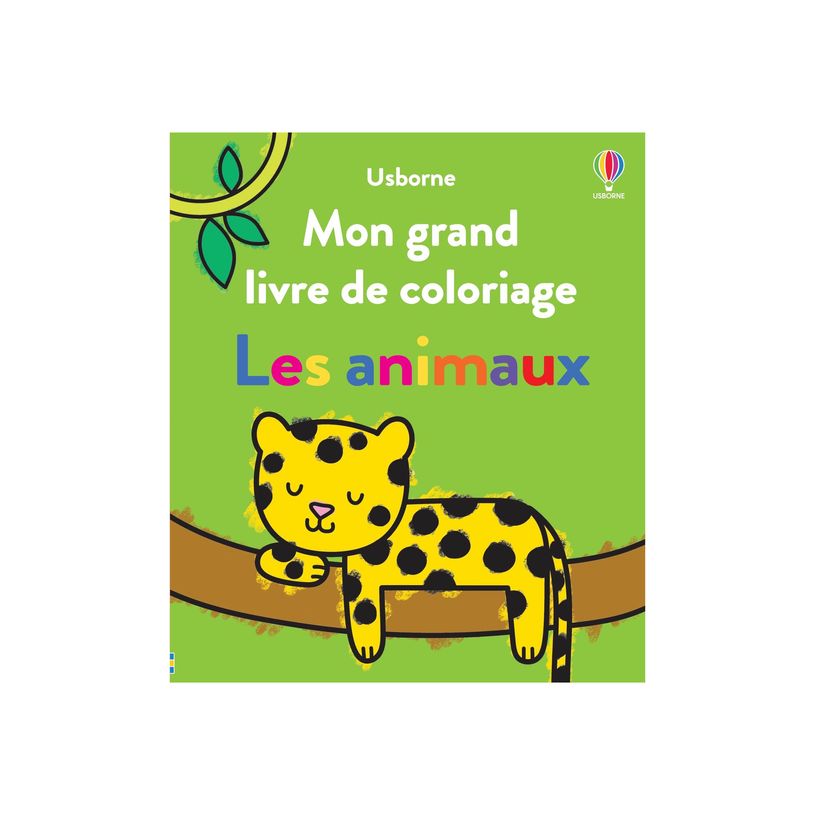 9781805073512-Les animaux - Mon grand livre de coloriage - par Nolan Kate - livre à colorier-P_405235565_1-0