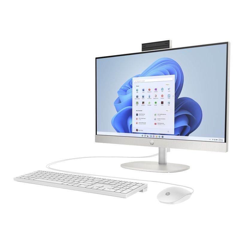 197497189339-HP 24-cr0002nf - PC Tout-en-un 23.8" -  Ryzen 5 7520U - RAM 8 Go - SSD 512 Go - Blanc -P_405235578_16-11