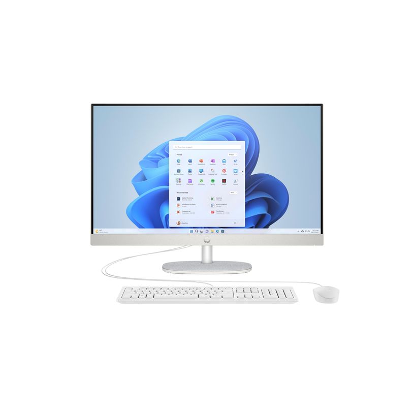 197497910872-HP 27-cr0034nf - Ordinateur tout-en-un - Ryzen 5 7520U - RAM 8 Go - SSD 512 Go - clavier -P_405235579_26-39