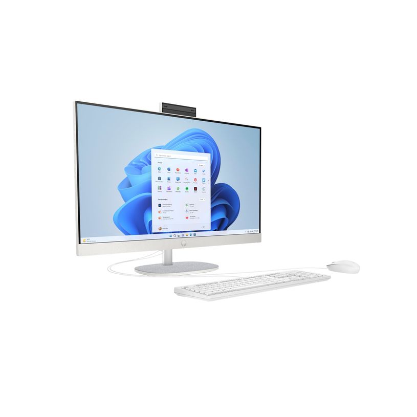197497910872-HP 27-cr0034nf - Ordinateur tout-en-un - Ryzen 5 7520U - RAM 8 Go - SSD 512 Go - clavier -P_405235579_31-11