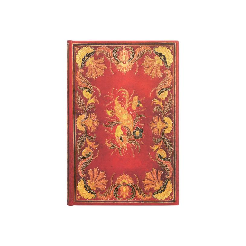 9781439781906-Paperblanks Fiammetta - Journal - 95 x 140 mm - 176 pages - ligné - rouge-P_405235594_2-1