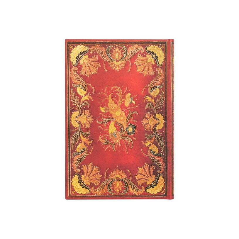 9781439781906-Paperblanks Fiammetta - Journal - 95 x 140 mm - 176 pages - ligné - rouge-P_405235594_3-2