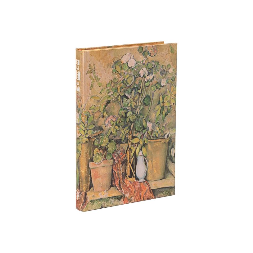 9781439797907-Paperblanks The Barnes Collection Cezanne's Terracotta Pots and Flowers - Journal - 90 x 140 mm - 176 pages - ligné - cezanne's terracotta pots -P_405235608_4-3
