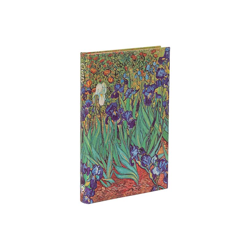 9781439798089-Paperblanks The J. Paul Getty Museum Collection Van Gogh's Irises - Journal - 90 x 140 mm - 176 pages - ligné - Les iris -P_405235612_2-1