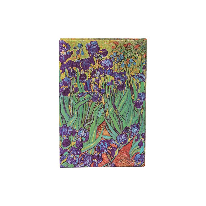 9781439798089-Paperblanks The J. Paul Getty Museum Collection Van Gogh's Irises - Journal - 90 x 140 mm - 176 pages - ligné - Les iris -P_405235612_3-2