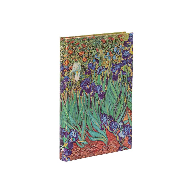 9781439798089-Paperblanks The J. Paul Getty Museum Collection Van Gogh's Irises - Journal - 90 x 140 mm - 176 pages - ligné - Les iris -P_405235612_4-3
