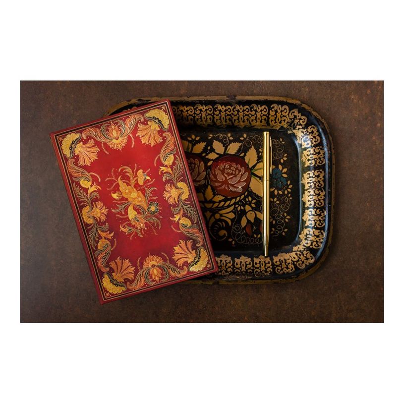 9781439798270-Paperblanks Flexis Fiammetta - Journal - 120 x 175 mm - 88 feuilles / 176 pages - ligné - Baroq-P_405235620_7-6