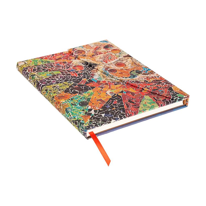 9781439797921-Paperblanks Antoni Gaudi Collection Gaudi's Mosaics - Journal - 180 x 230 mm - 144 pages - ligné - g-P_405235683_3-1