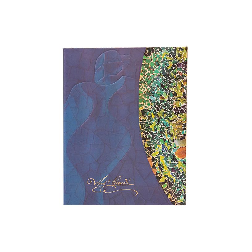 9781439797921-Paperblanks Antoni Gaudi Collection Gaudi's Mosaics - Journal - 180 x 230 mm - 144 pages - ligné - g-P_405235683_5-3