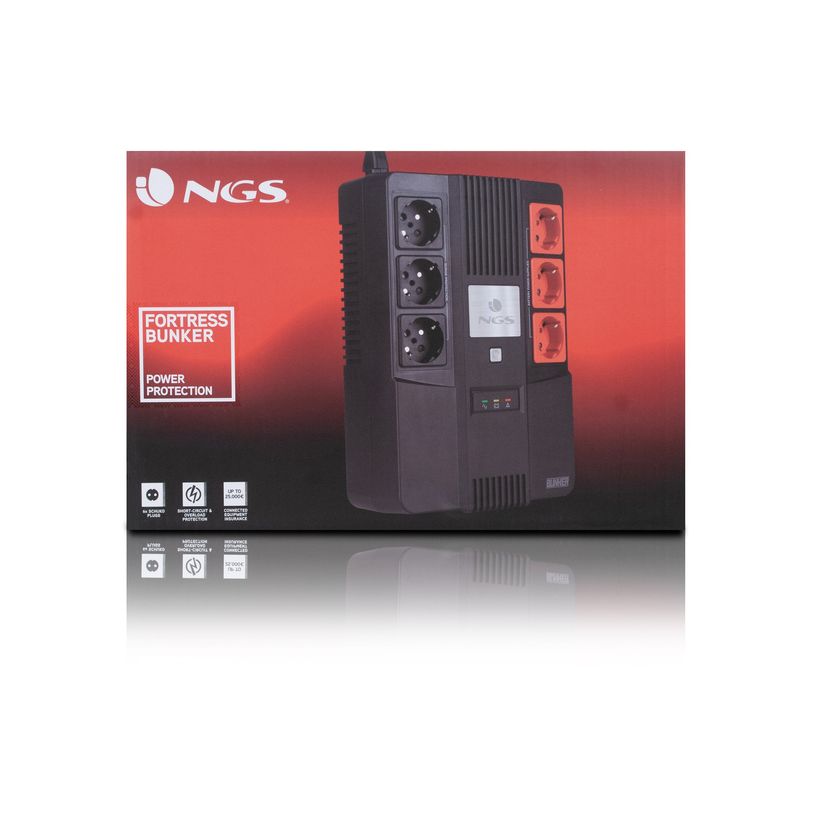 8435430615579-NGS Fortress Bunker - Onduleur - offline, AVR, 3 protected outputs, 3 bypass - 360 Watt - 600 VA - 7 Ah - co-P_405235868_3-2