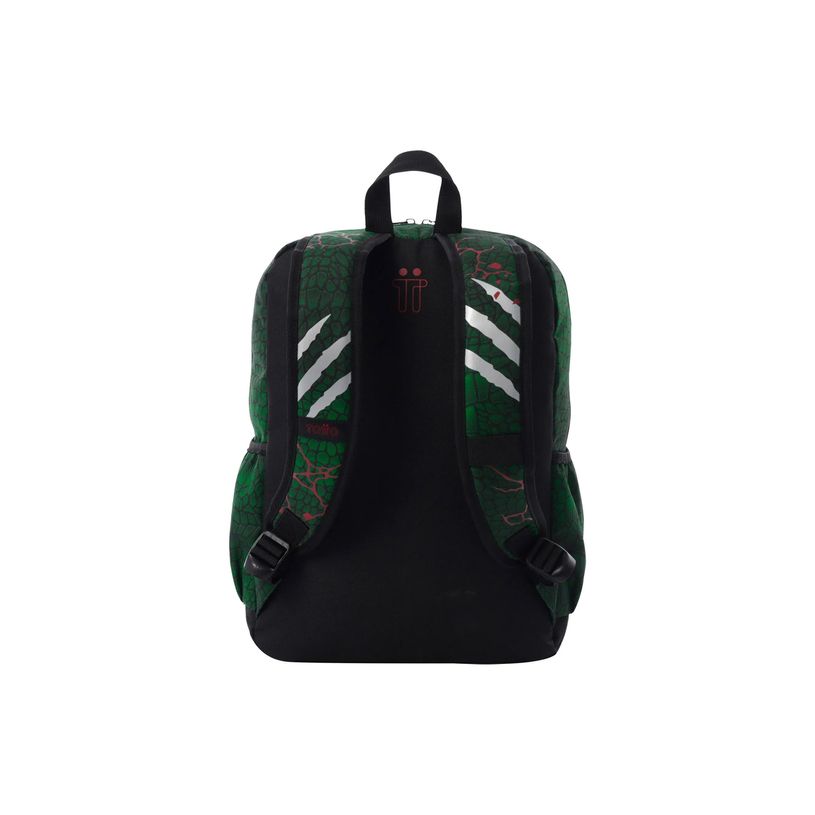7704758953283-Totto Rex Dino - Sac à dos taille M - pour les garçons - 100 % polyester - vert-P_405235997_6-1