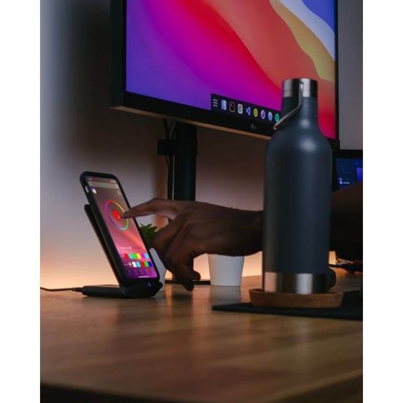 3700527312453-R-Music - Bande LED - 5m - 16 couleurs & télécommande--1