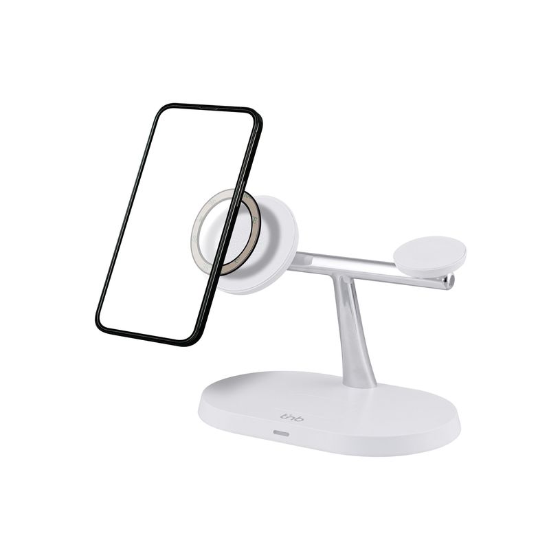 3303170115978-T'nB - Support de chargement sans fil - 3 en 1 - 15 Watt - blanc-P_405236068_2-6