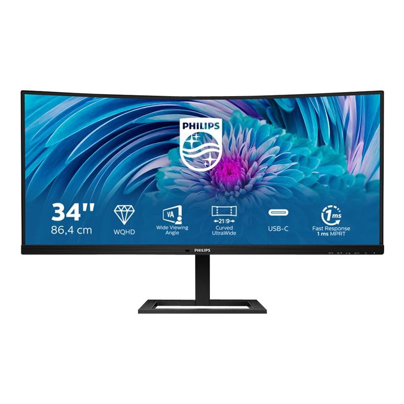8712581770662-Philips E-line 346E2CUAE - Écran LED  incurvé -34" - 3440 x 1440 UWQHD - HDMI, Display-P_405236352_20-18