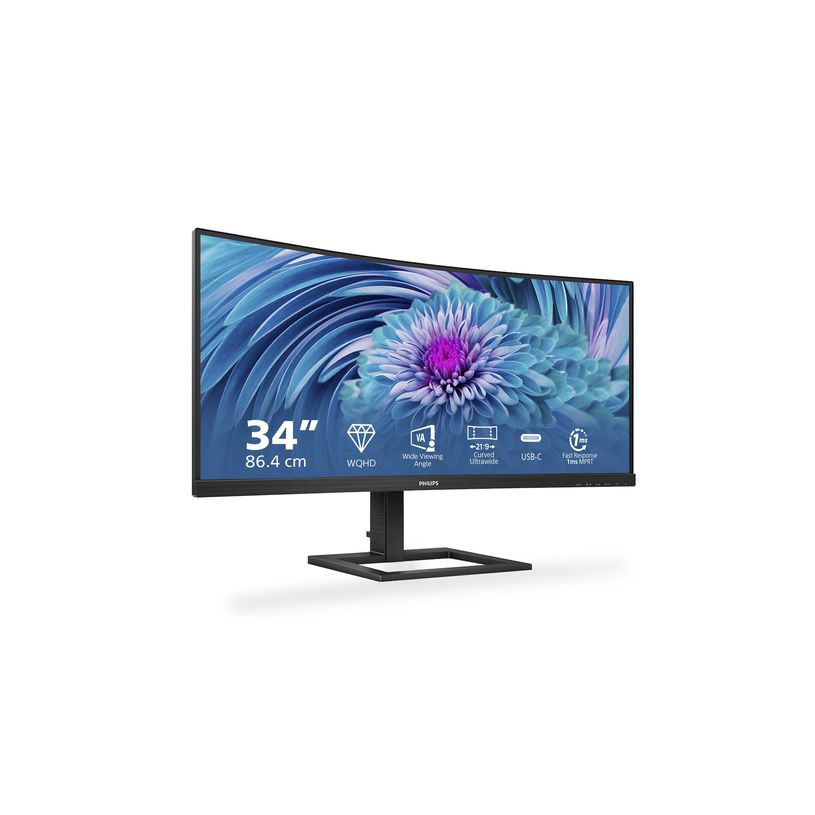 8712581770662-Philips E-line 346E2CUAE - Écran LED  incurvé -34" - 3440 x 1440 UWQHD - HDMI, Display-P_405236352_33-15