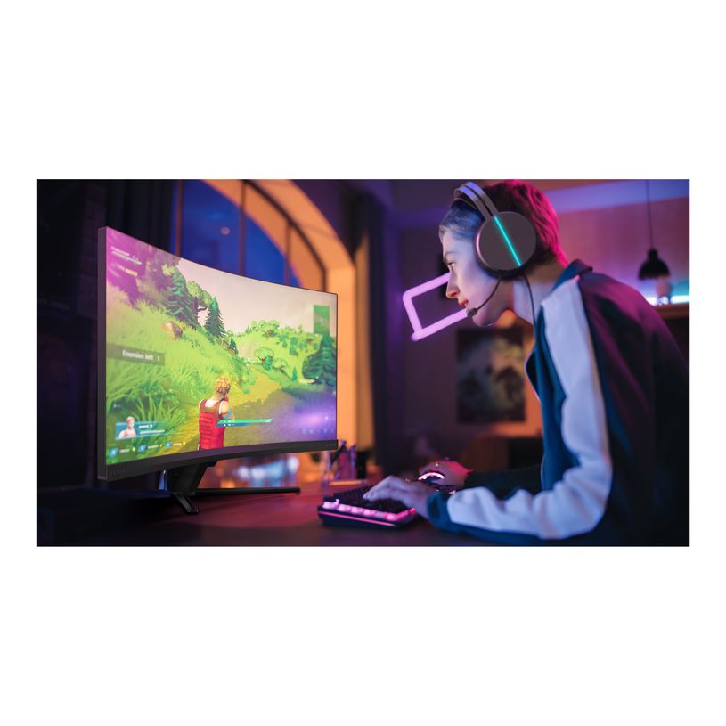 8721038001532-Philips Evnia 3000 32M2C3500L - Écran LED - jeux - incurvé - 32" (31.5" visualisable) - 2560 x 1440 QHD @ 180 Hz - Fast VA - 300 cd/m² - 3500:1 - HDR10 - 0.5 ms --P_405236353_9-8