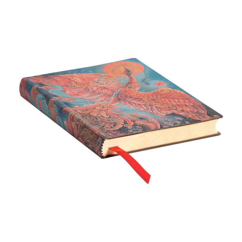 9781439782132-Paperblanks Flexis Birds of Happiness - Cahier de notes - reliure piquée - mini - 95 x 140 mm - 104 feuilles / 208 pages - ligné - oi-P_405236492_2-1