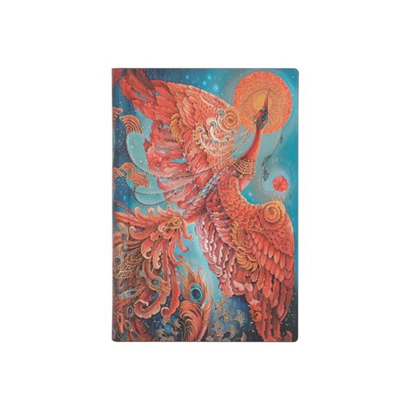 9781439782132-Paperblanks Flexis Birds of Happiness - Cahier de notes - reliure piquée - mini - 95 x 140 mm - 104 feuilles / 208 pages - ligné - oi-P_405236492_3-2