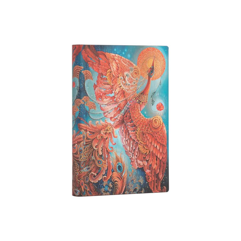 9781439782132-Paperblanks Flexis Birds of Happiness - Cahier de notes - reliure piquée - mini - 95 x 140 mm - 104 feuilles / 208 pages - ligné - oi-P_405236492_4-3