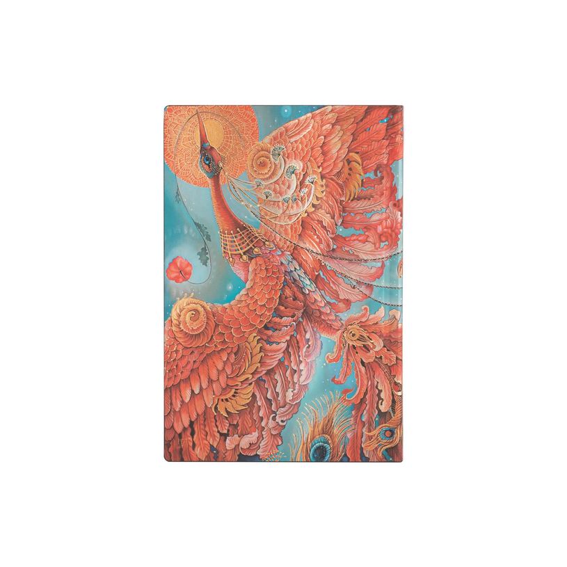 9781439782132-Paperblanks Flexis Birds of Happiness - Cahier de notes - reliure piquée - mini - 95 x 140 mm - 104 feuilles / 208 pages - ligné - oi-P_405236492_5-4