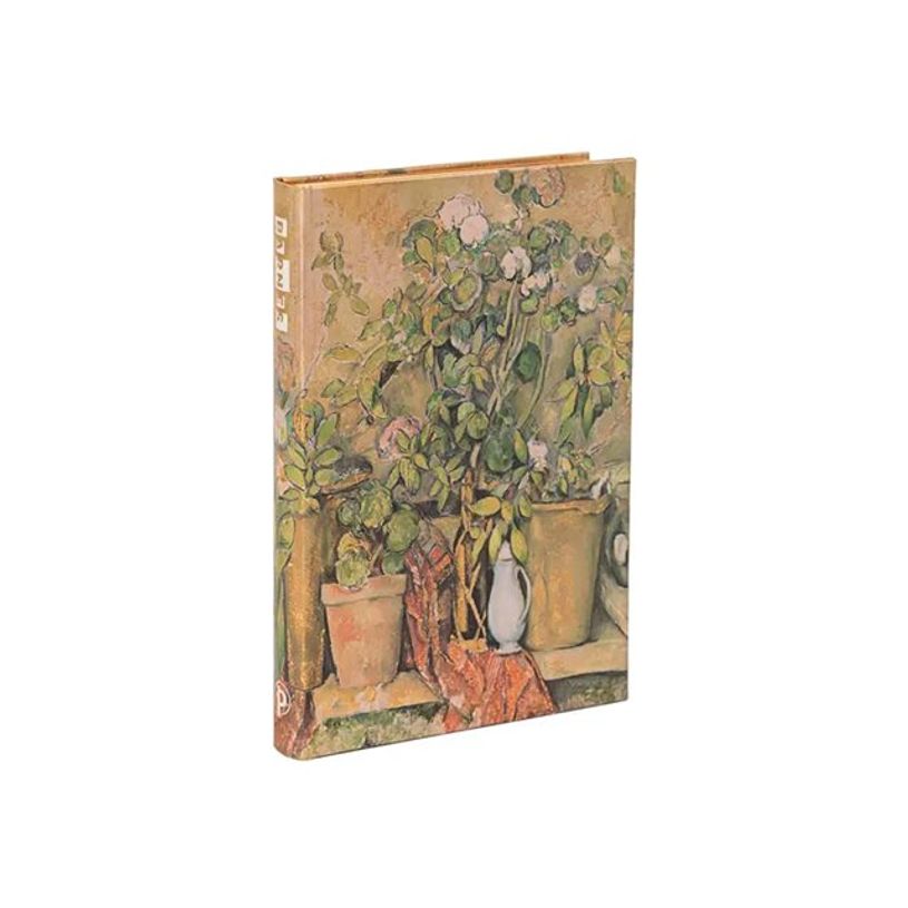 9781439797914-Paperblanks The Barnes Collection - Journal - reliure piquée - mini - 90 x 140 mm - 176 pages - papier ivoire - uni - cezanne's terracotta pots -P_405236499_2-1