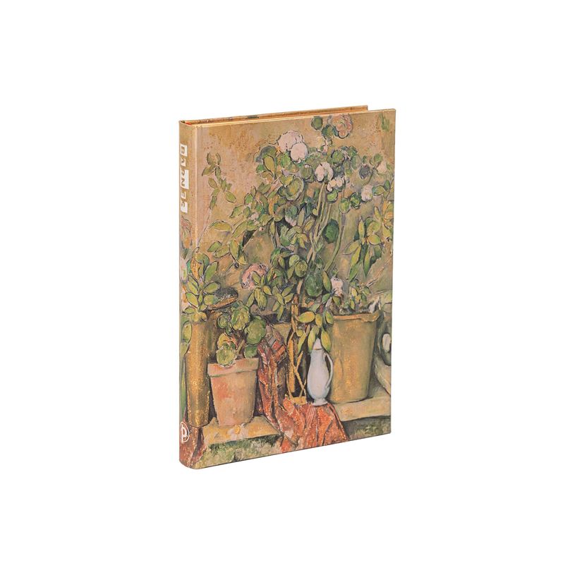 9781439797914-Paperblanks The Barnes Collection - Journal - reliure piquée - mini - 90 x 140 mm - 176 pages - papier ivoire - uni - cezanne's terracotta pots -P_405236499_3-2