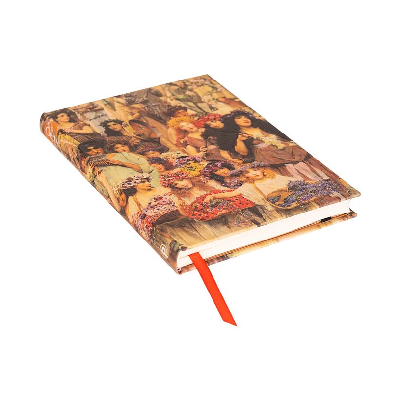 9781439798065-Paperblanks J. Paul Getty Museum Collection Lawrence Alma-Tadema - Journal - reliure piquée - midi - 120 x 180 mm - 144 pages - papier ivoire - uni - -P_405236504_1-0