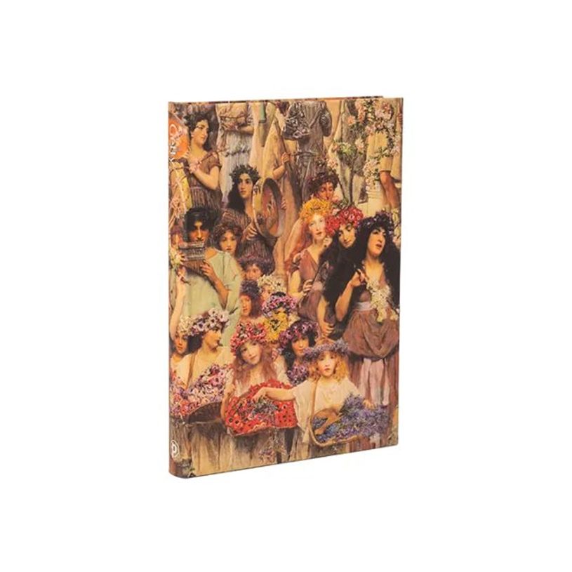 9781439798065-Paperblanks J. Paul Getty Museum Collection Lawrence Alma-Tadema - Journal - reliure piquée - midi - 120 x 180 mm - 144 pages - papier ivoire - uni - -P_405236504_3-2