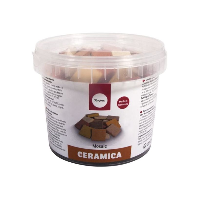 4006166406508-Rayher - Mosaicen céramique - 200 pièces - carré - 2 x 2 cm - 800 g - naturel -P_405236517_2-0