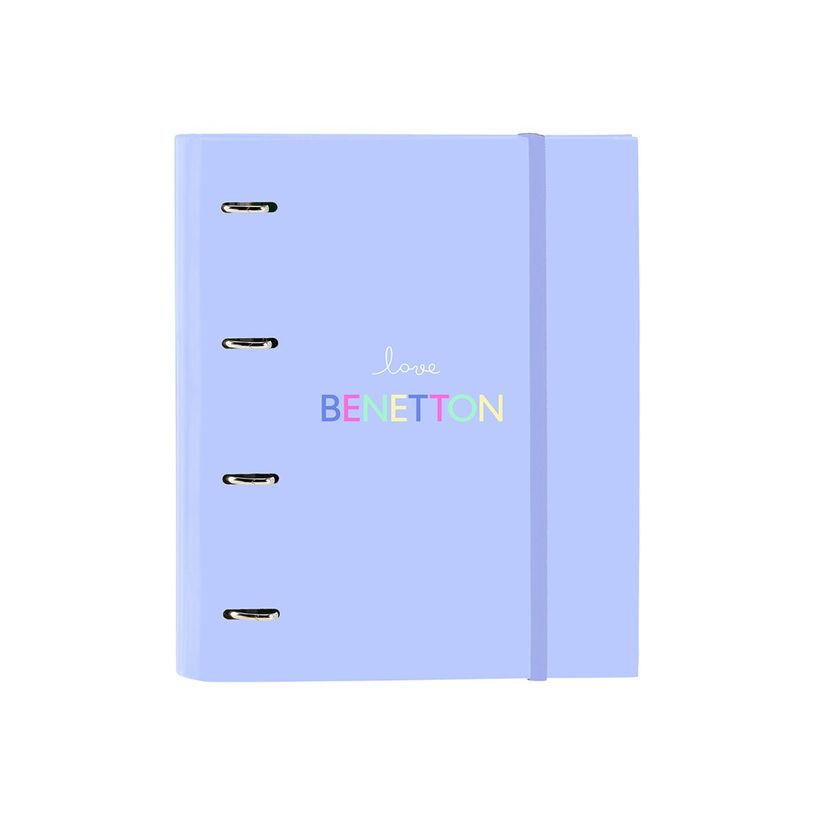 8412688576555-SAFTA - Classeur à anneaux - largeur de dos : 35 mm - BENETTON "LILA"-P_405236629_1-0